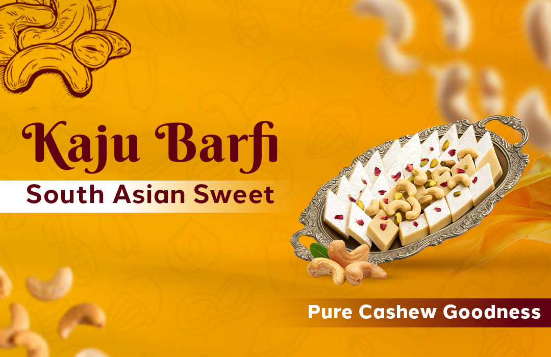 Kaju Gulkand Barfi